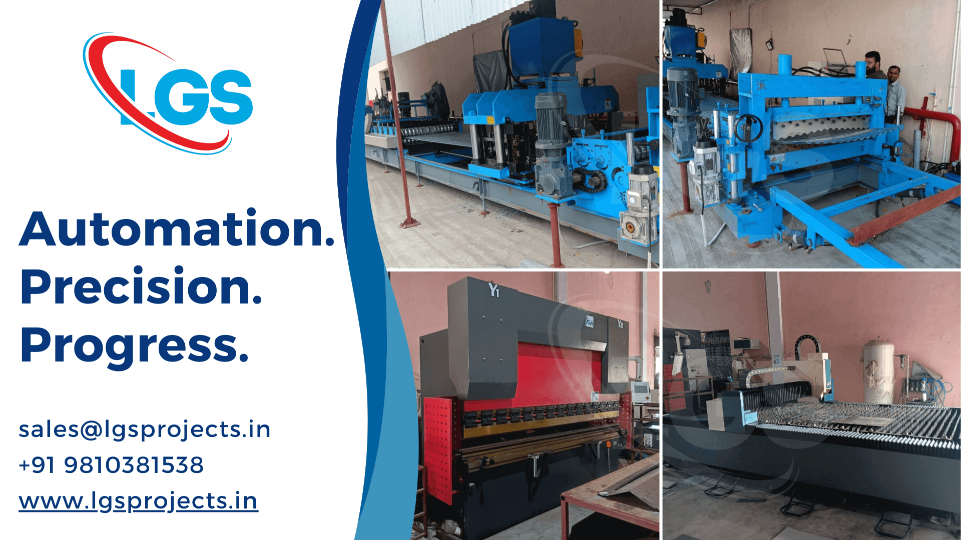 India’s First Fully Automatic Sinusoidal Sheet Profiling Machine